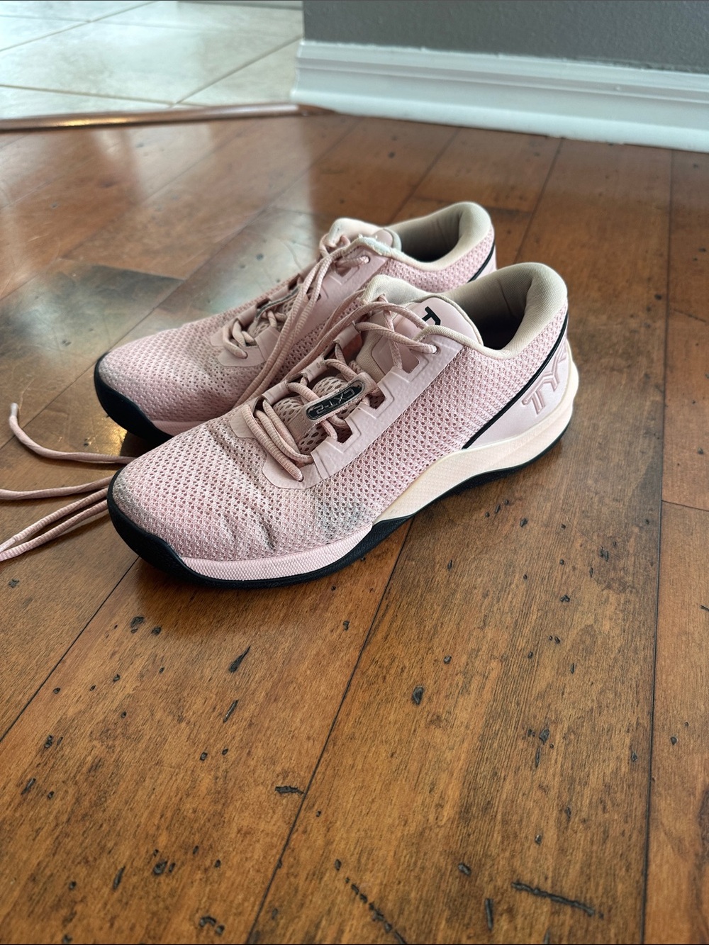 TYR Women's Blush Pink Breathable Training Sneakers